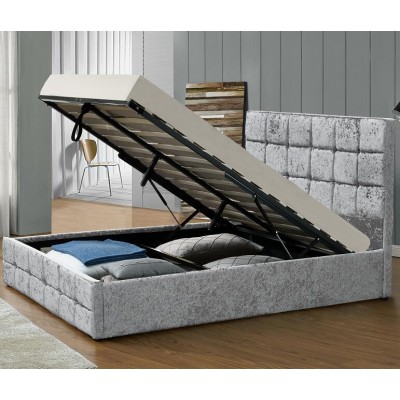 Fabric Gas Lift Storage Bed