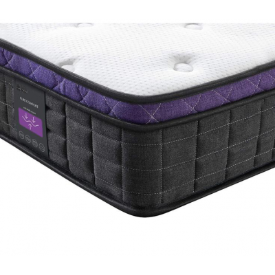 OEM ODM Customized Double Size  Roll Compressed King Size Euro top Individual pocket spring mattress